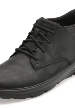 Ghete SKECHERS negre, ARCH FIT GARZA, din piele naturala imagine