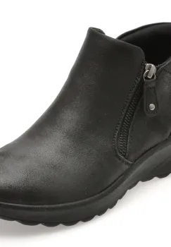 Ghete SKECHERS negre, LOVELY VIBE, din material textil imagine