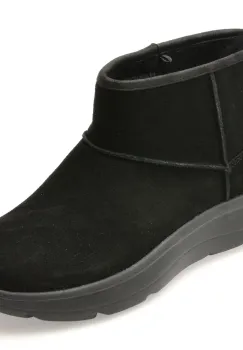 Ghete SKECHERS negre, ON-THE-GO ENCORE, din piele intoarsa imagine