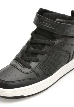 Ghete SKECHERS negre, SMOOTH STREET, din piele ecologica imagine
