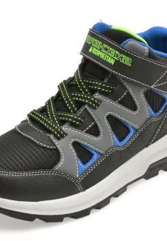 Ghete SKECHERS negre, STORM BLAZER, din material textil imagine