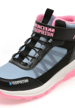 Ghete SKECHERS negre, STORM BLAZER, din piele ecologica imagine