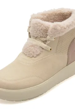 Ghete SKECHERS nude, 144722, din piele naturala imagine