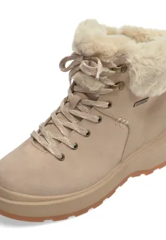 Ghete SKECHERS nude, 168087, din piele ecologica imagine