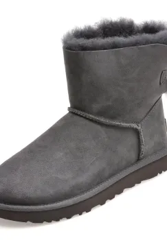 Ghete UGG gri, 1016501, din piele intoarsa imagine