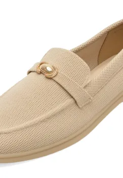 Mocasini ALDO bej, CRERASSO 108, din material textil imagine