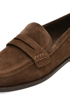 Mocasini ALDO maro, GENOA 201, din piele intoarsa imagine