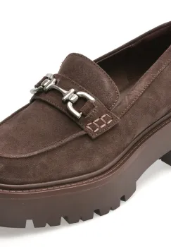 Mocasini ALDO maro, ONEAMETH 201, din piele intoarsa imagine