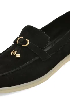 Mocasini ALDO negri, 13878239, din piele intoarsa imagine