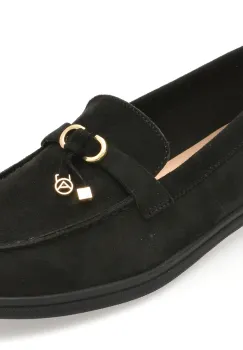 Mocasini ALDO negri, 14001861, din piele intoarsa imagine