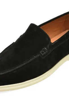 Mocasini ALDO negri, 14351286, din piele intoarsa imagine