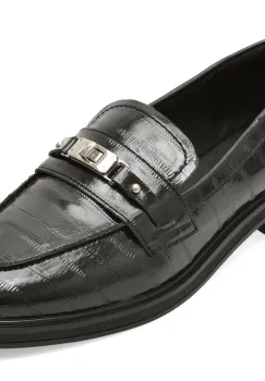 Mocasini ALDO negri, BIATRICE 001, din piele ecologica imagine