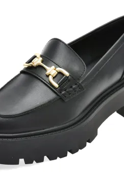 Mocasini ALDO negri, ONEAMETH 001, din piele ecologica imagine