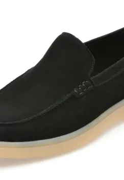 Mocasini ALDO negri, SHAYN 001, din nabuc imagine