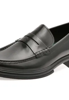 Mocasini ALDO negri, TUCKER 001, din piele naturala imagine