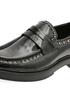 Mocasini ALDO negri, ZOLLO 001, din piele naturala imagine