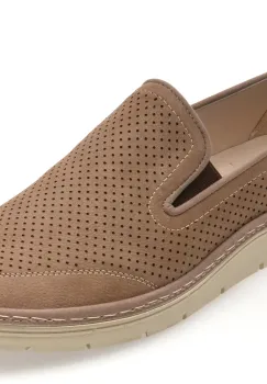 Mocasini BITE THE BULLET gri, NR203E, din nabuc imagine