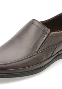 Mocasini BITE THE BULLET maro, OY400, din piele naturala imagine