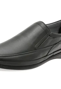 Mocasini BITE THE BULLET negri, OY400, din piele naturala imagine