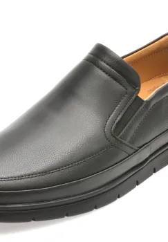 Mocasini BITE THE BULLET negri, SH750, din piele naturala imagine