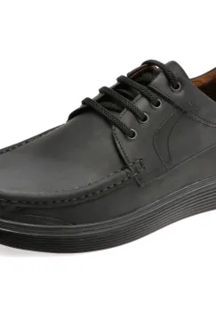 Mocasini BITE THE BULLET negri, TUR80, din piele naturala imagine