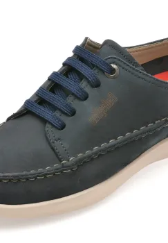 Mocasini CALLAGHAN albastri, 62200, din nabuc imagine
