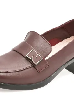 Mocasini casual FLAVIA PASSINI visinii, 3208806, din piele naturala imagine