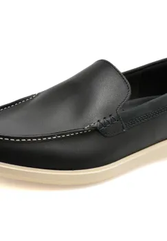 Mocasini CLARKS bleumarin, BRATLOA, din piele naturala imagine