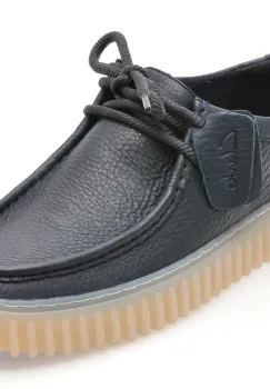 Mocasini CLARKS bleumarin, TORHLO, din piele naturala imagine