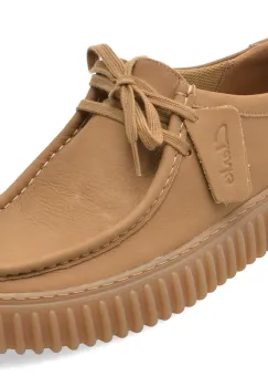 Mocasini CLARKS gri, TORHILL LO, din piele naturala imagine