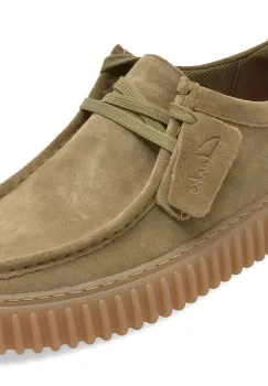 Mocasini CLARKS kaki, TORHLO, din piele intoarsa imagine