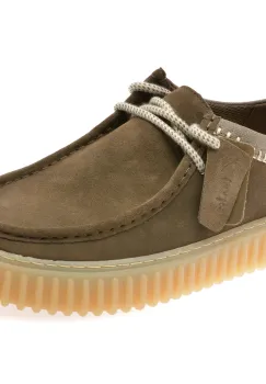 Mocasini CLARKS kaki, TORHLO, din piele intoarsa imagine