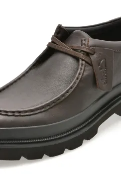Mocasini CLARKS maro, BADELL SEAM, din piele naturala imagine