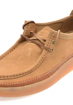 Mocasini CLARKS maro, CLARKWOOD MOC, din piele naturala imagine