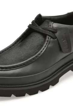 Mocasini CLARKS negri, BADELL SEAM, din piele naturala imagine