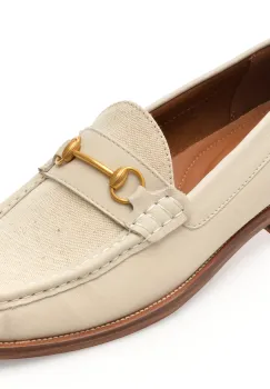 Mocasini eleganti ALDO bej, 13963582, din piele naturala imagine