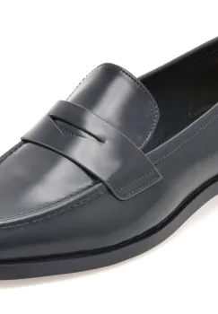 Mocasini eleganti ALDO bleumarin, ADALADAR 410, din piele naturala imagine