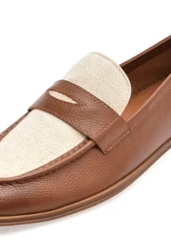 Mocasini eleganti ALDO maro, 13963059, din piele naturala imagine
