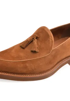 Mocasini eleganti ALDO maro, PORTOS 220, din piele intoarsa imagine