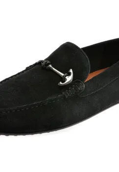 Mocasini eleganti ALDO negri, WILBART 004, din piele intoarsa imagine