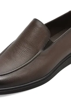 Mocasini eleganti CARIBU maro, 16262, din piele naturala imagine