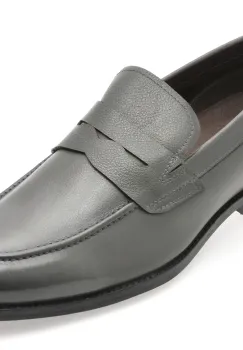 Mocasini eleganti EPICA gri, K57, din piele naturala imagine