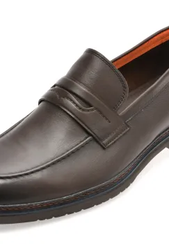 Mocasini eleganti EPICA maro, QA82AB, din piele naturala imagine