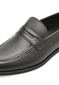 Mocasini eleganti EPICA negri, RT130, din piele naturala imagine