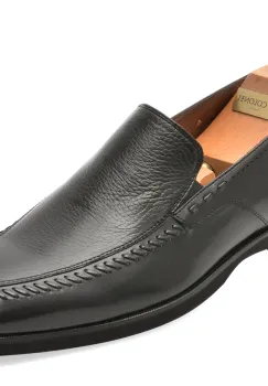 Mocasini eleganti LE COLONEL negri, 487123, din piele naturala imagine