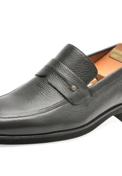 Mocasini eleganti LE COLONEL negri, 48797, din piele naturala imagine