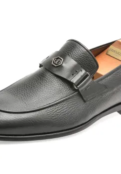 Mocasini eleganti LE COLONEL negri, 72709, din piele naturala imagine