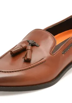 Mocasini eleganti RELAX maro, 2820, din piele naturala imagine