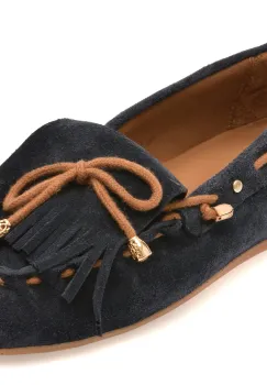 Mocasini EPICA bleumarin, 5002508, din piele intoarsa imagine