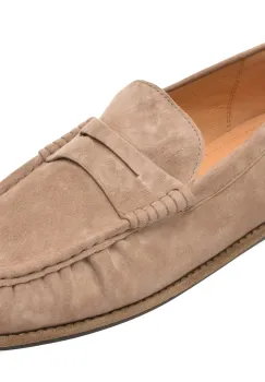 Mocasini EPICA gri, 5C285, din piele intoarsa imagine